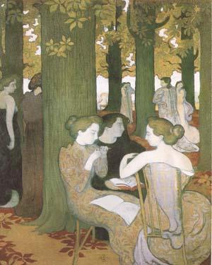 Maurice Denis The Muses (mk09)